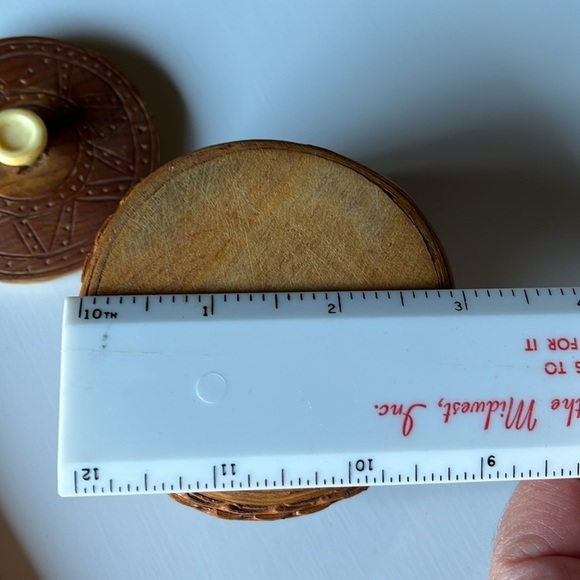 Swedish bentwood round box Scandinavian Svepask birch bark Näver - Picture 10 of 12